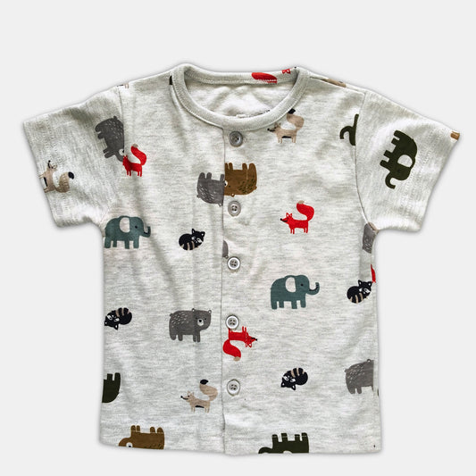 Baby Top - HS, Grey