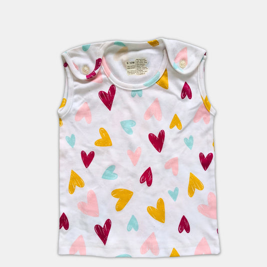 Baby Top - Sleeveless, Pink
