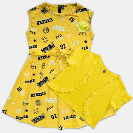 Girl Dress 2 Pc Set