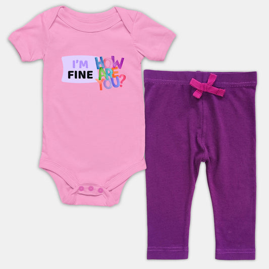 Baby Romper 2 Pc Set