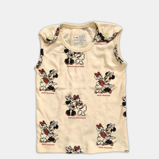 Baby Top - Sleeveless, Beige