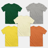 Boy Plain Ts - 5 Pc Pack