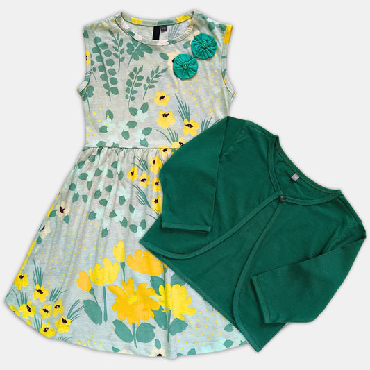 Girl Dress 2 Pc Set