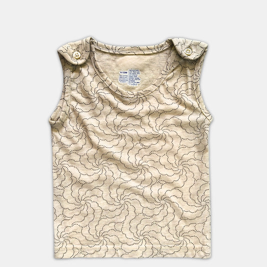 Baby Top - Sleeveless, Beige